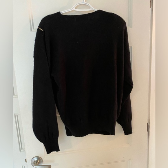 BayClub sweater embroisery Christmas trees size Large - Picture 3 of 9